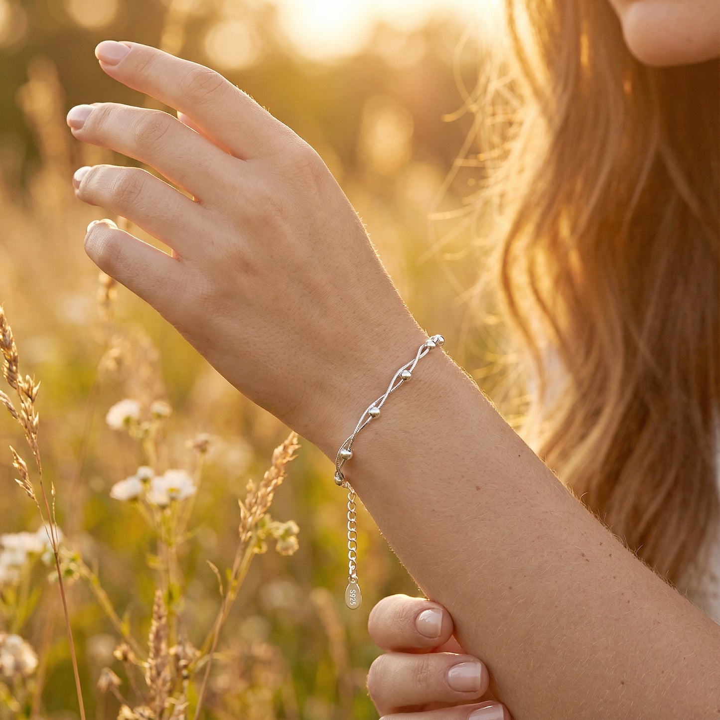 Duo Bead Chain Bracelet