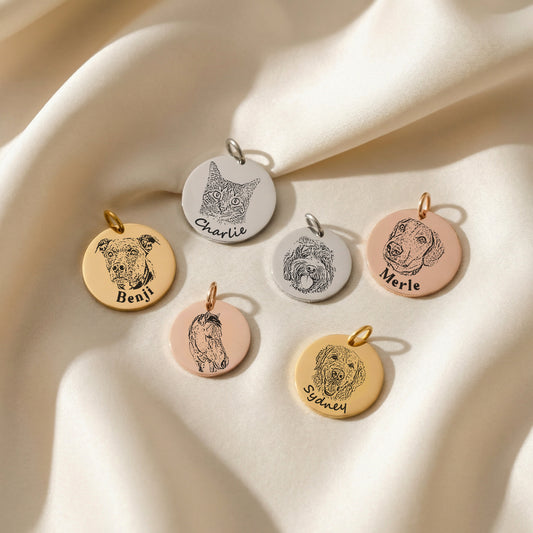 Pet Portrait Charm