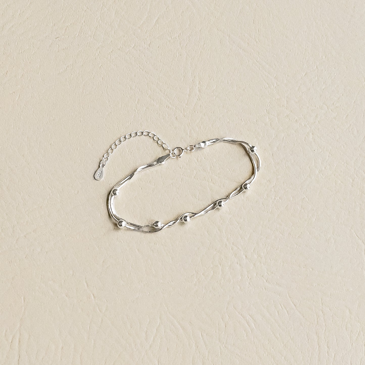 Duo Bead Chain Bracelet