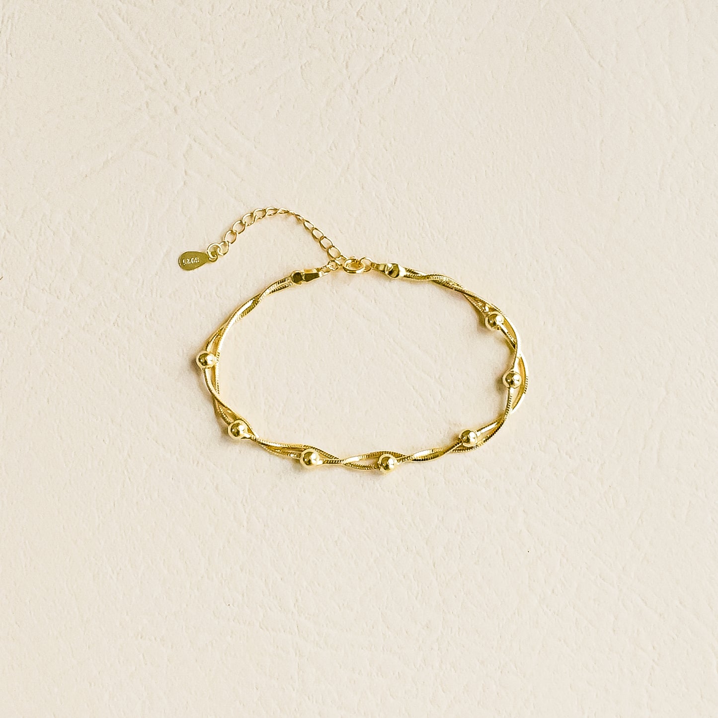 Duo Bead Chain Bracelet