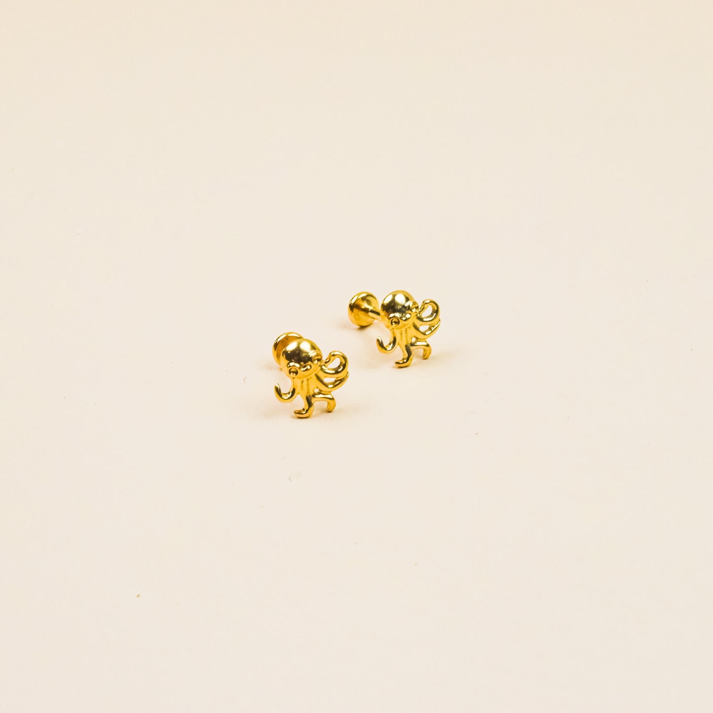Micro Octopus Internally Threaded Flat Back