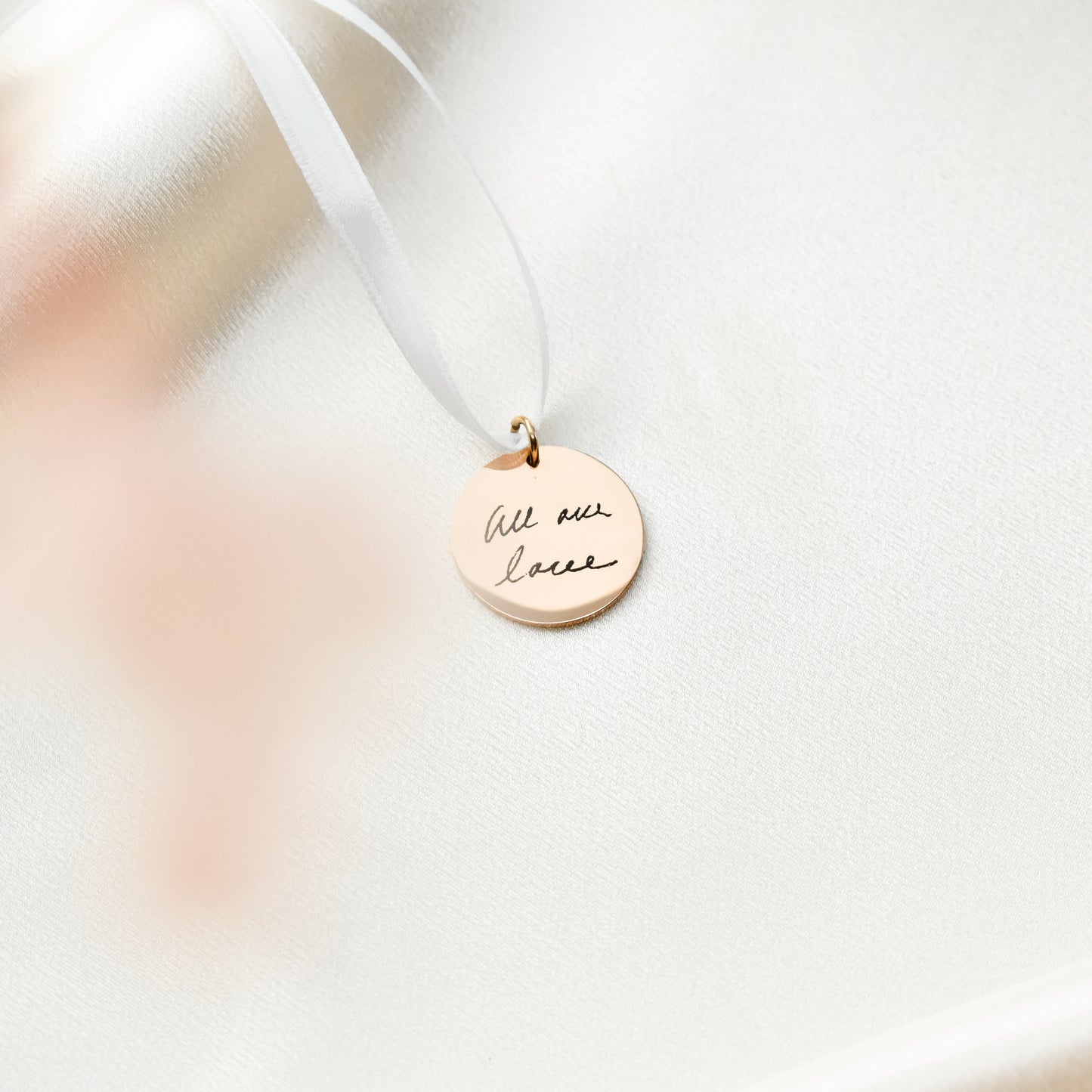Handwriting Charm 25mm