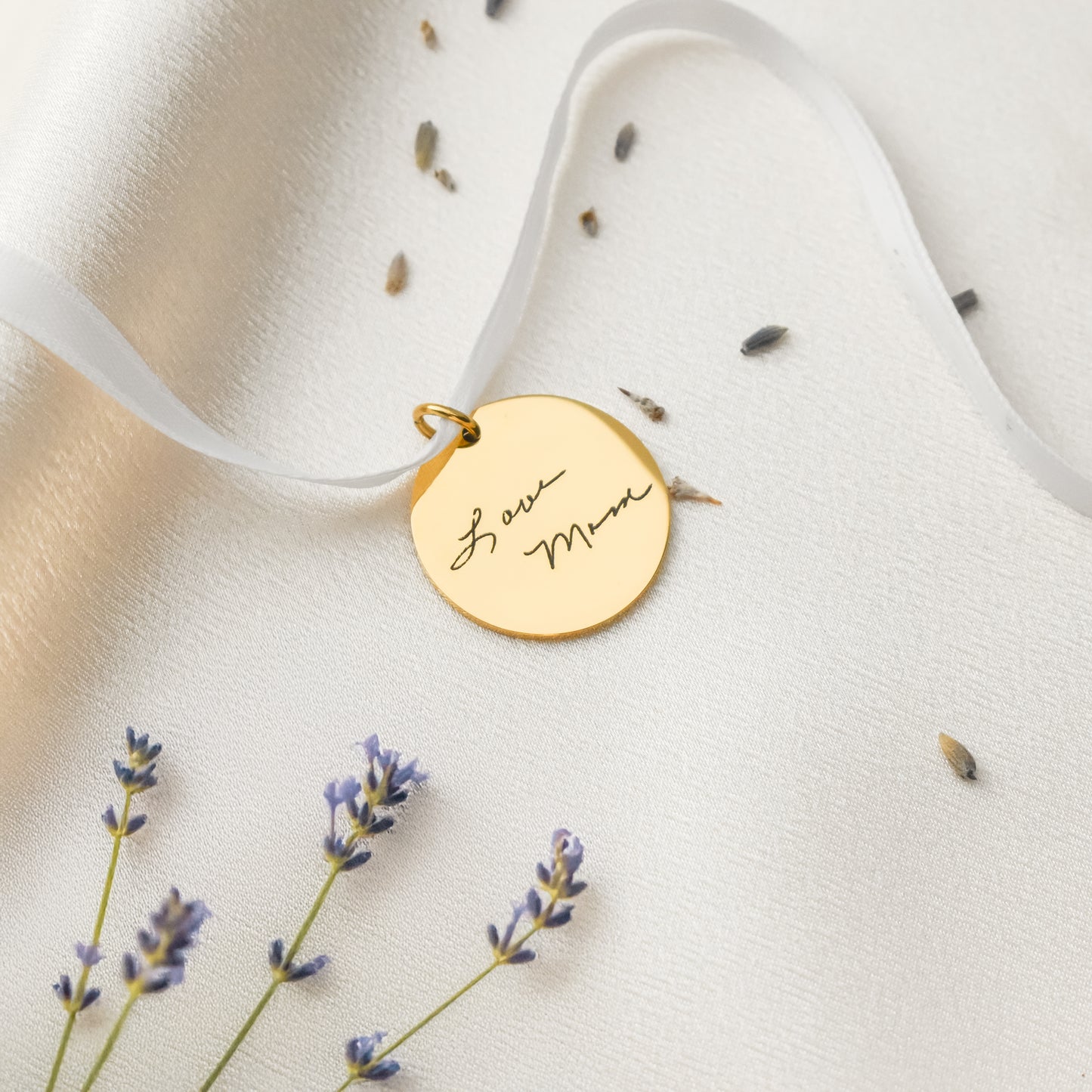 Handwriting Charm 25mm