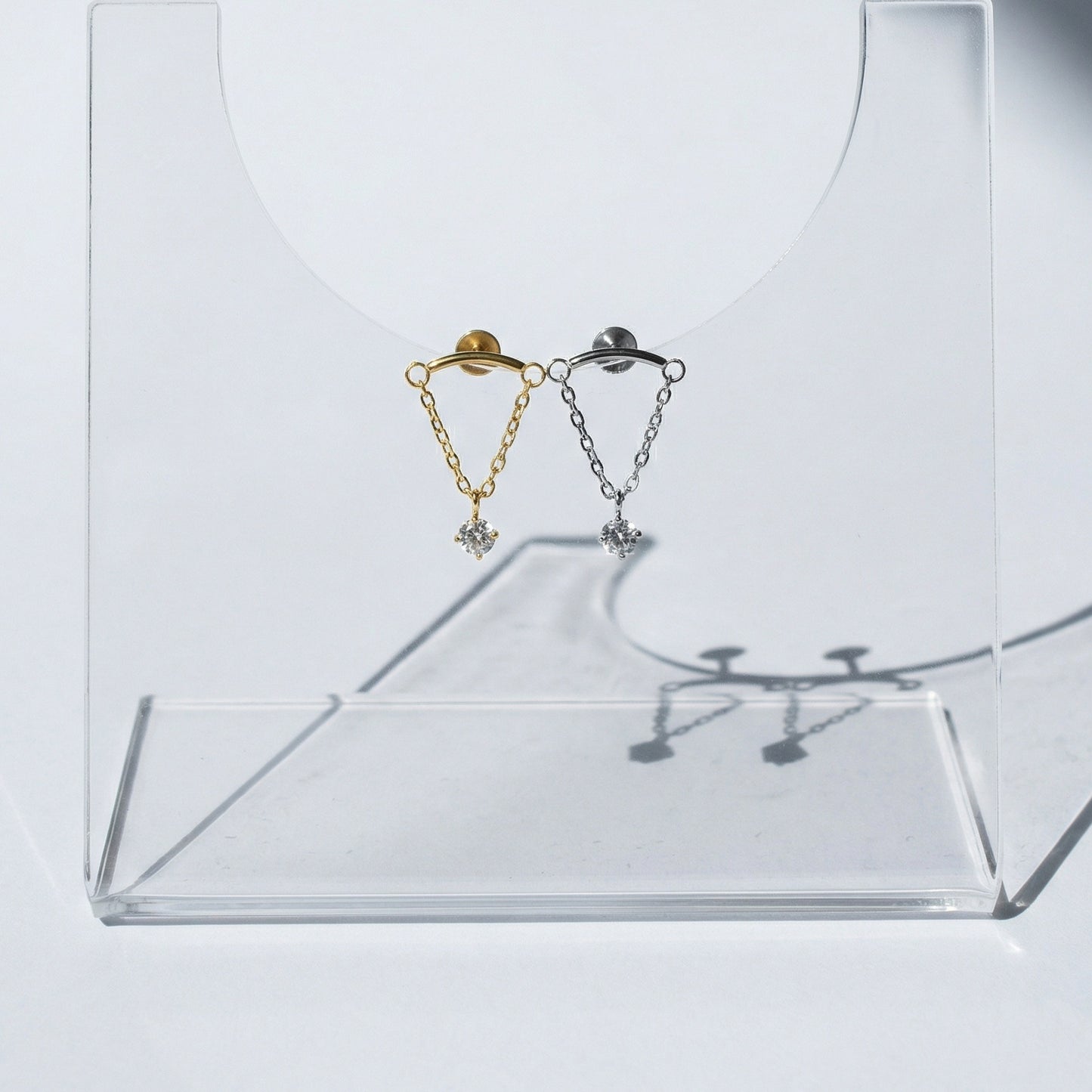 Celestial Crystal Draped Flat Back