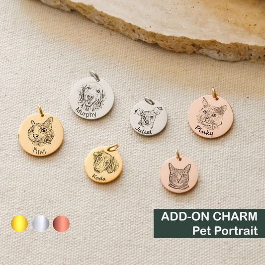 Pet Portrait Charm
