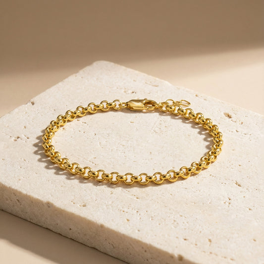 4mm Rolo Chain Bracelet