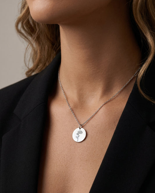 The Custom Garden Necklace: Up to 3 Birth Flowers