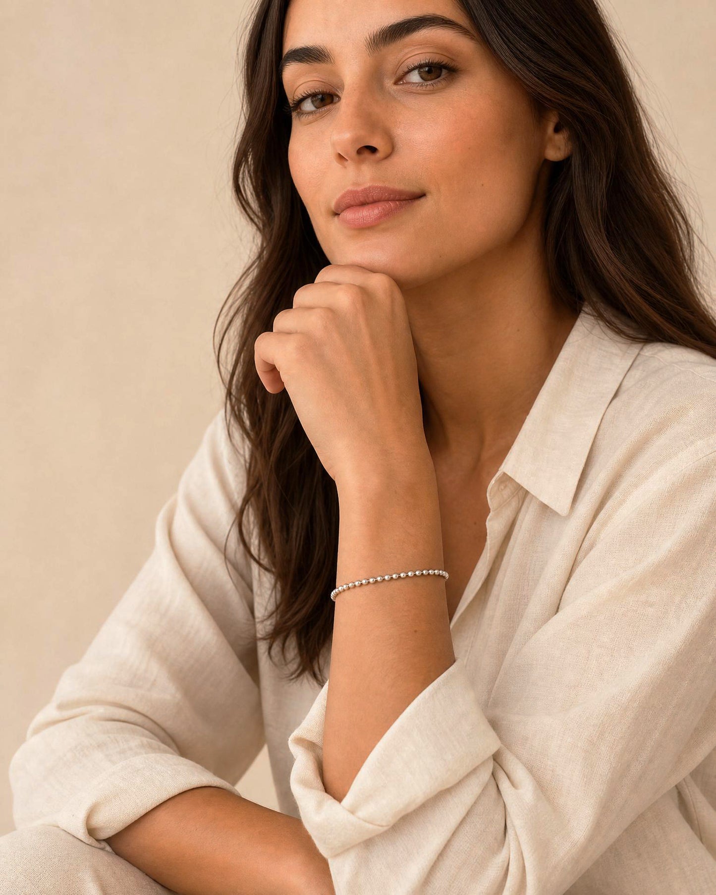 The Daily Beaded Chain Bracelet