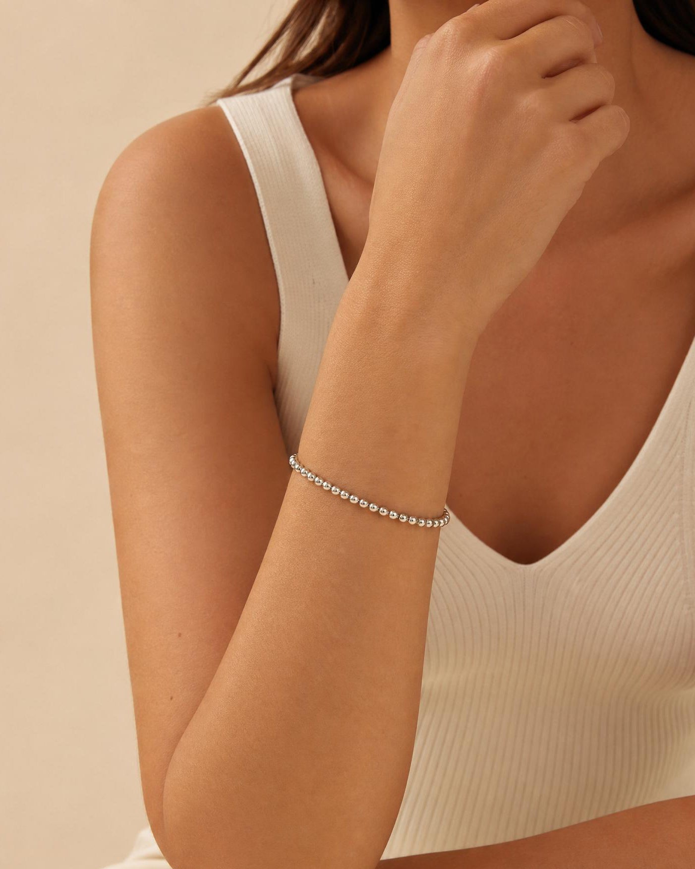 The Daily Beaded Chain Bracelet
