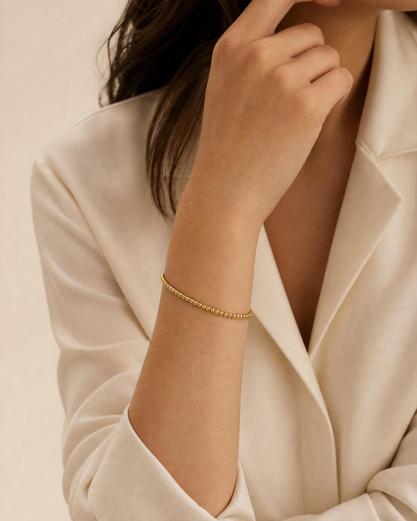 The Daily Beaded Chain Bracelet