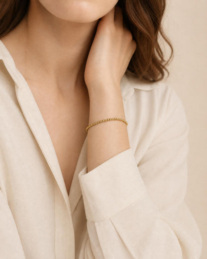 The Daily Beaded Chain Bracelet