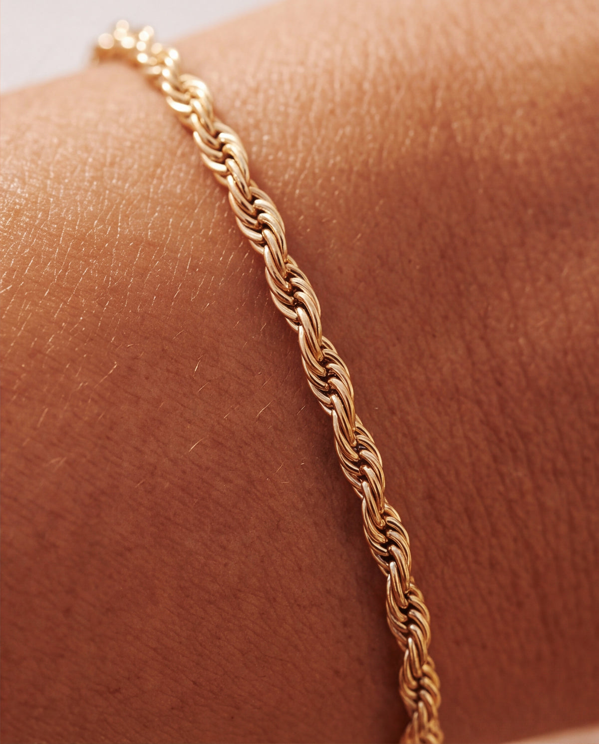 2mm Rope Chain Bracelet