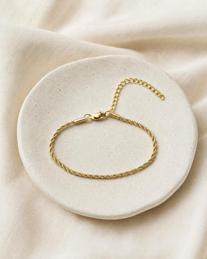 2mm Rope Chain Bracelet