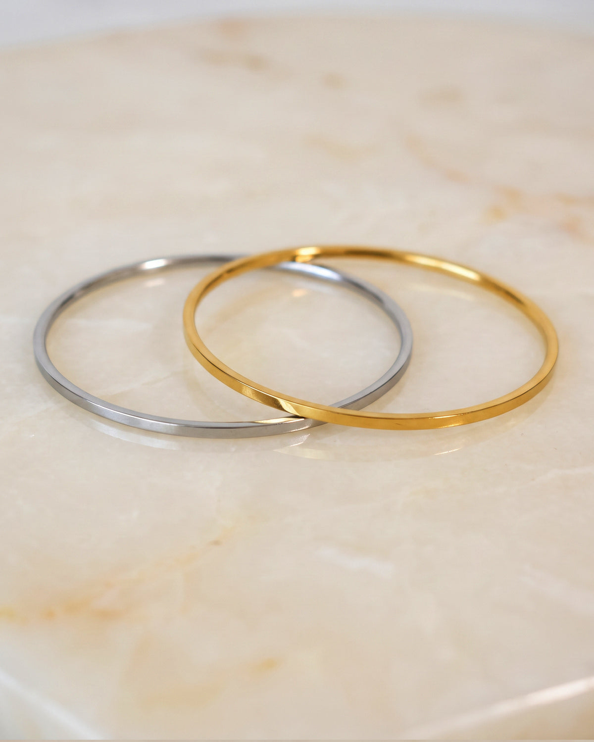 The Flat Edge Square Bangle