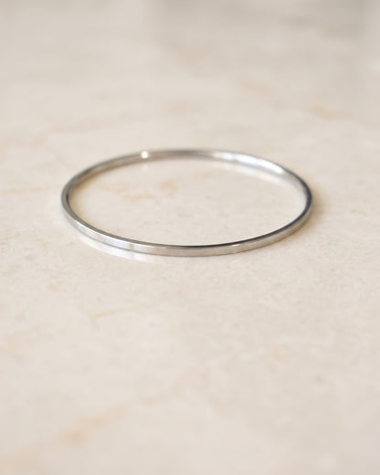 The Flat Edge Square Bangle
