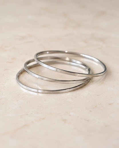 The Flat Edge Square Bangle