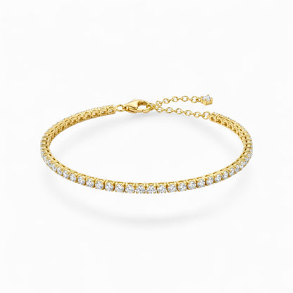 3mm Round Tennis Bracelet