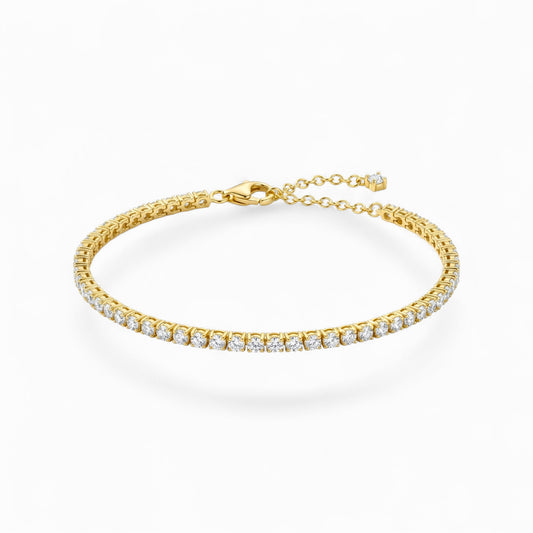 3mm Round Tennis Bracelet