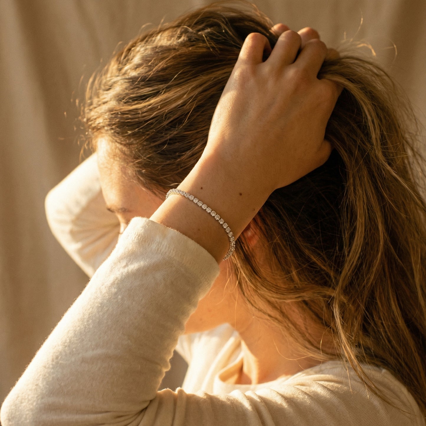 3mm Round Tennis Bracelet