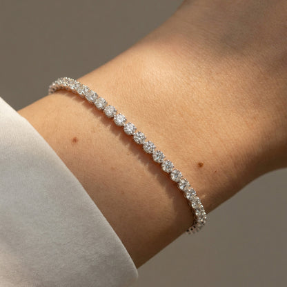 3mm Round Tennis Bracelet