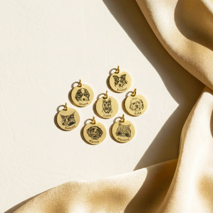 Pet Portrait Charm