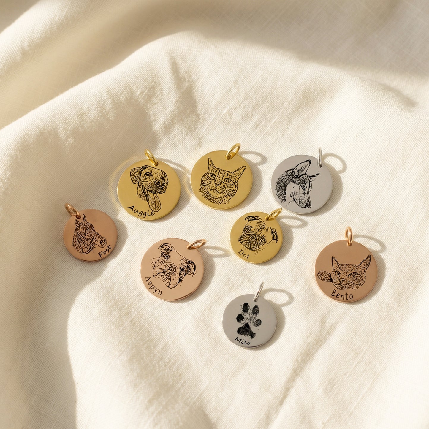 Pet Portrait Charm