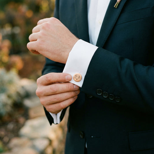 Pet Portrait Cuff Links