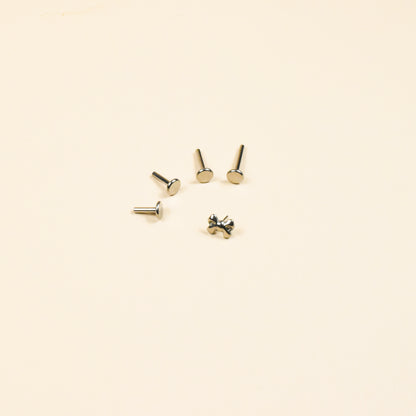 Thicker Bow Flat Back