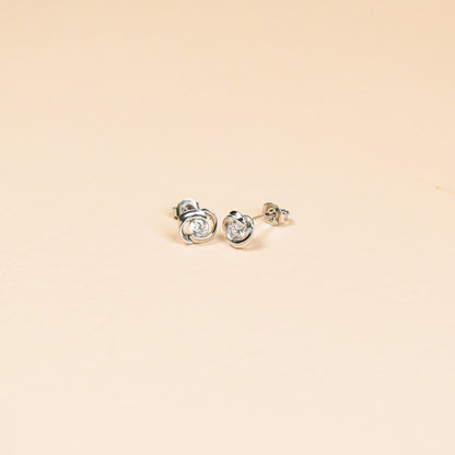 Dainty Sterling Silver Mini Stud Earrings