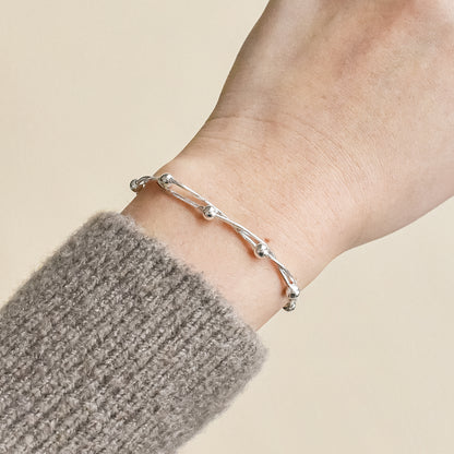 Duo Bead Chain Bracelet