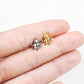 Micro Octopus Internally Threaded Flat Back