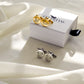 stainless steel pet portrait cuff links