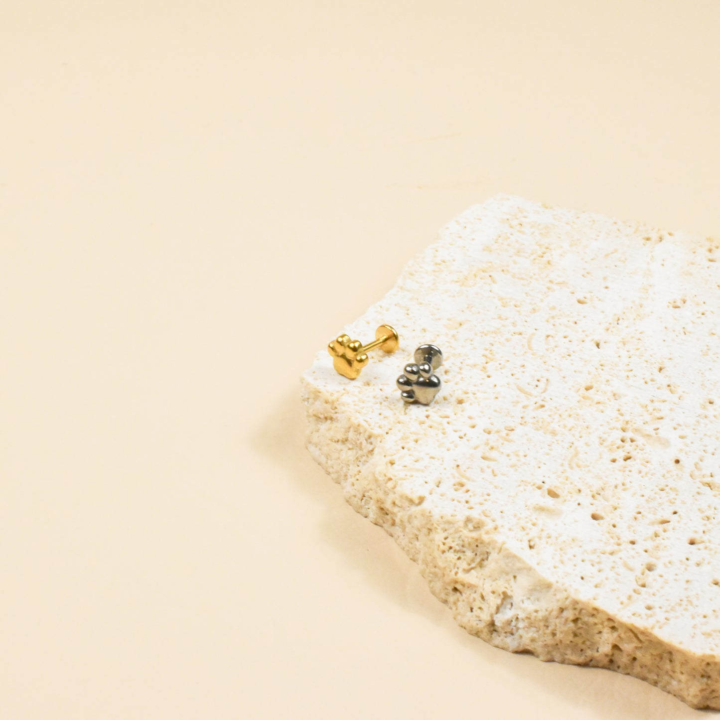 Tiny Paw Print Flat Back