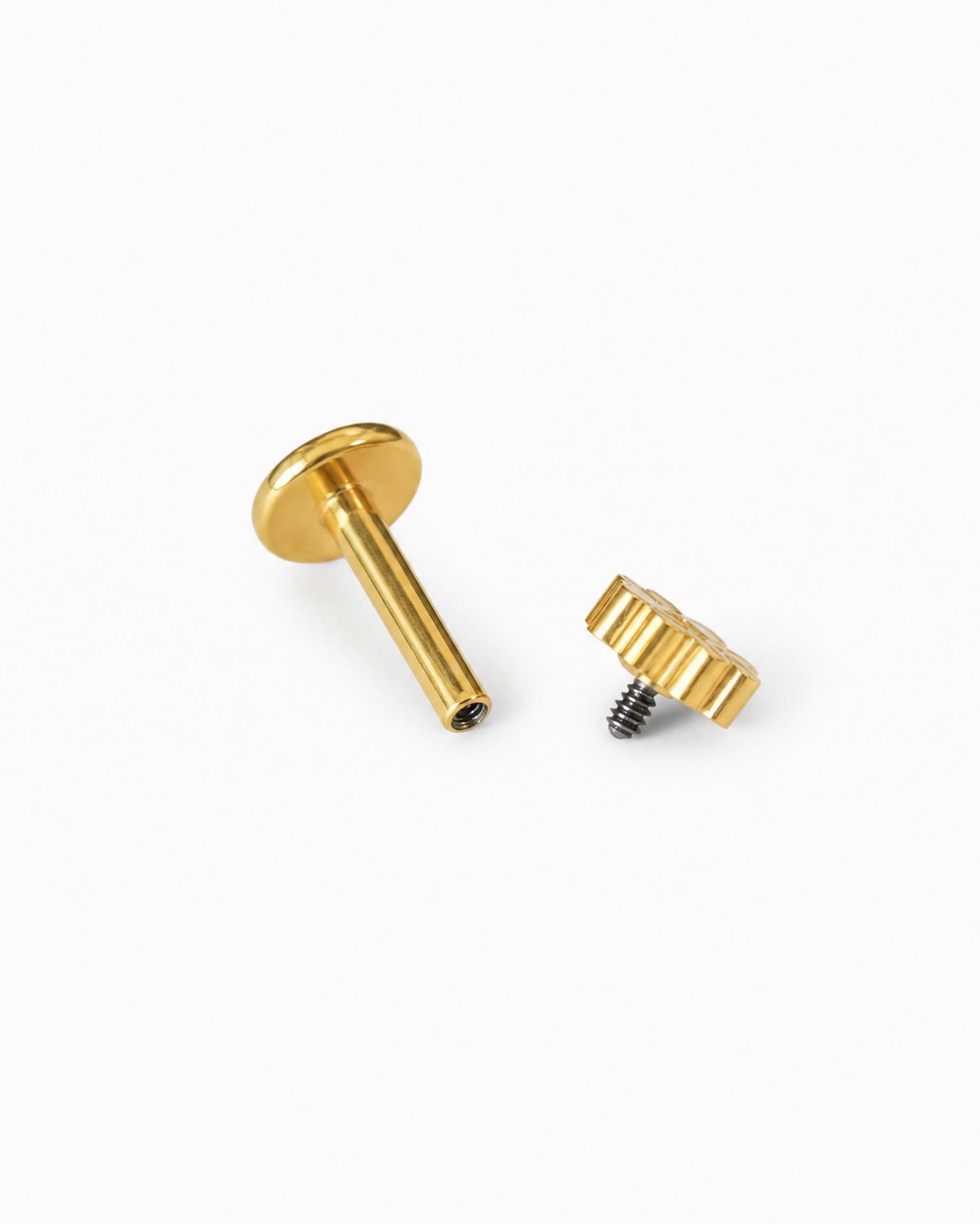 Daisy Internally Threaded Labret Stud