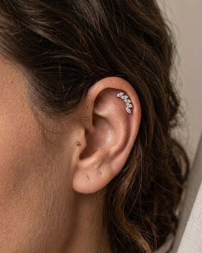 CZ Marquise Climber