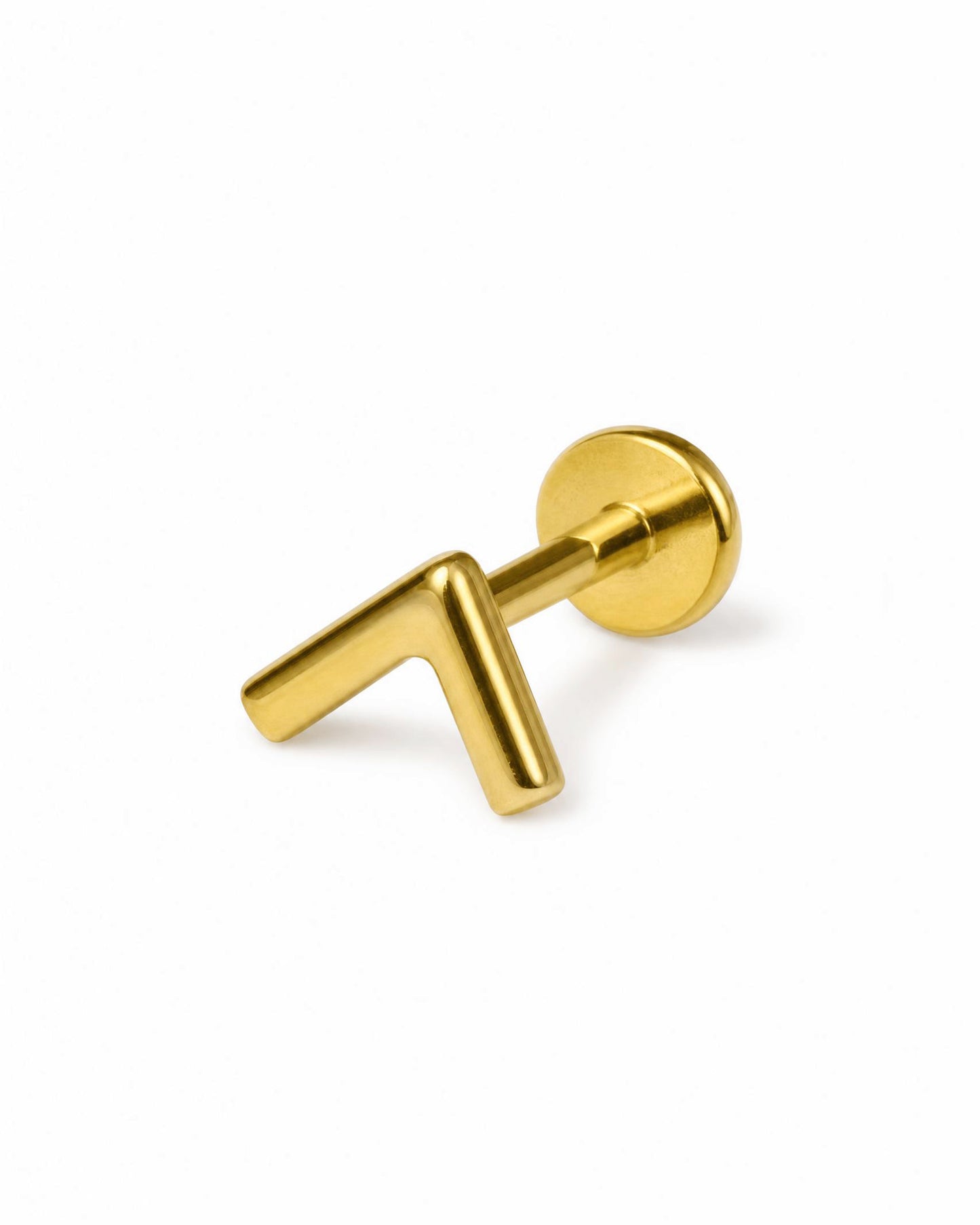 Chevron Internally Threaded Flat Back
