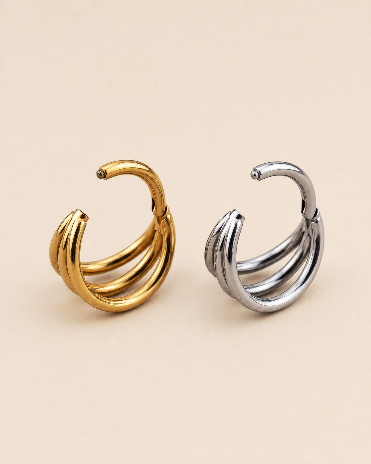 Triple Hoop Segment Ring