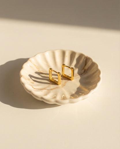 Tiny Square Hoops