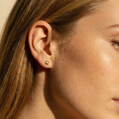 Paw Titanium Threadless Flat Back Stud