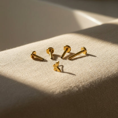 Simple Butterfly Dainty Flat Back