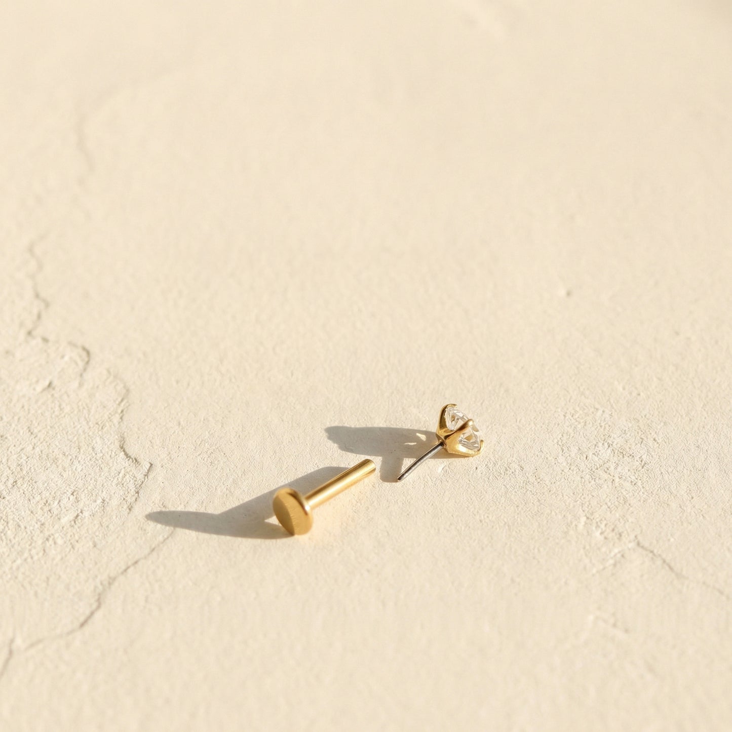 1.5-4mm CZ Threadless Flat Back