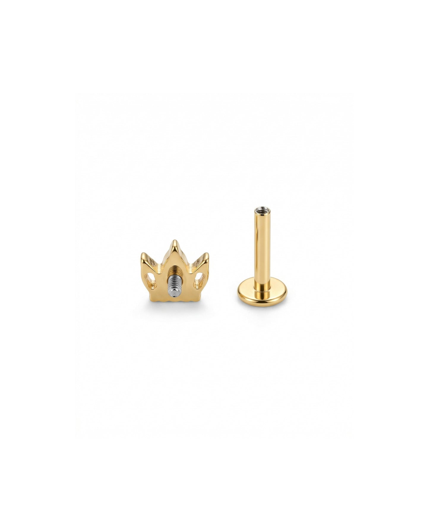 The Marquise Crown Internally Threaded Stud
