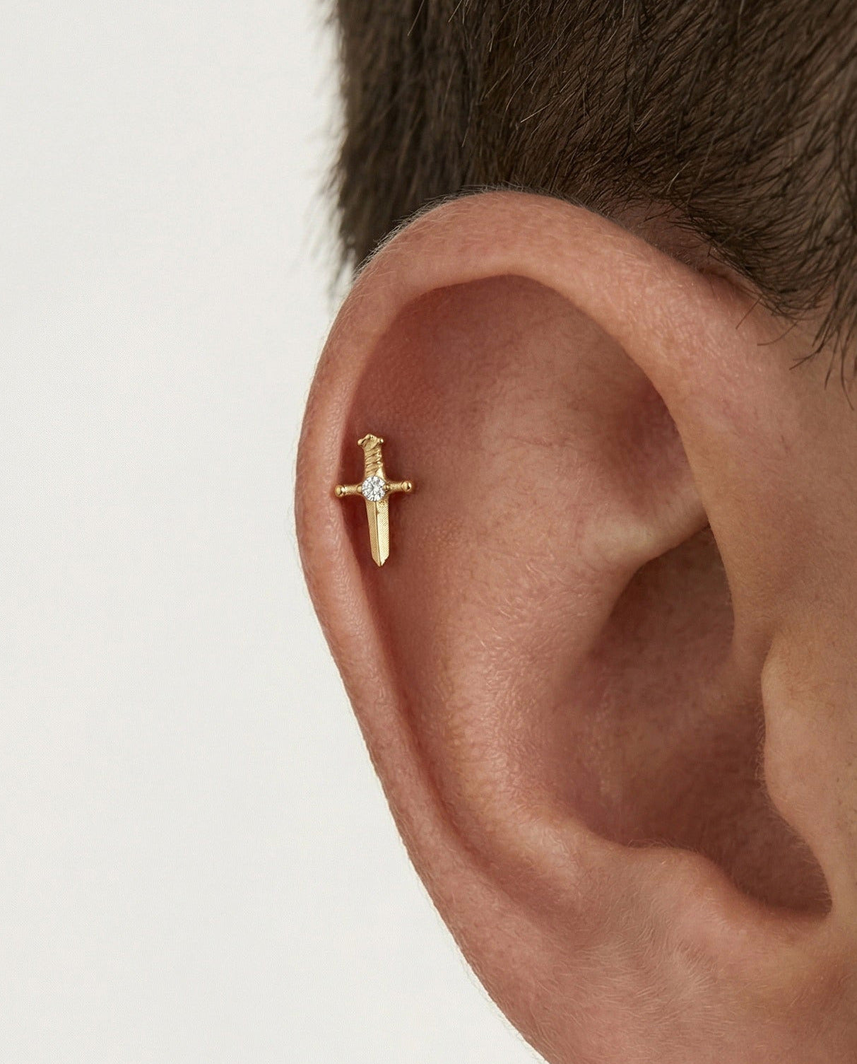 Threadless Dagger Stud