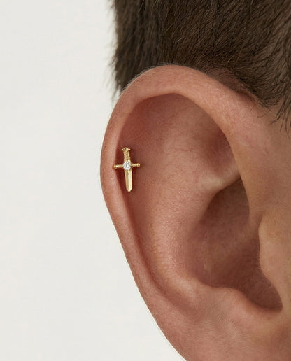 Threadless Dagger Stud