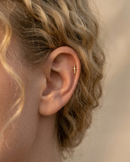 Threadless Dagger Stud