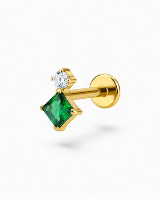 Apex Emerald Internally Threaded Stud