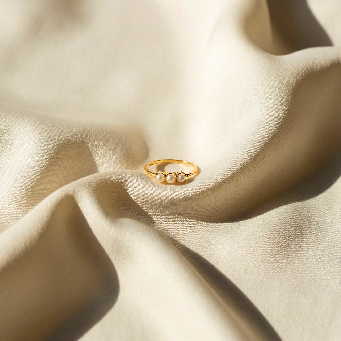Pearl Trio Ring