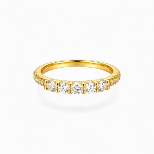 Classic Brilliance Five-Stone Accent Ring