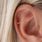 CelestialbyAJ Bow Micro Titanium Internally Threaded Flat Back 18K Gold