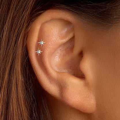 Tiny Starburst Flat Back